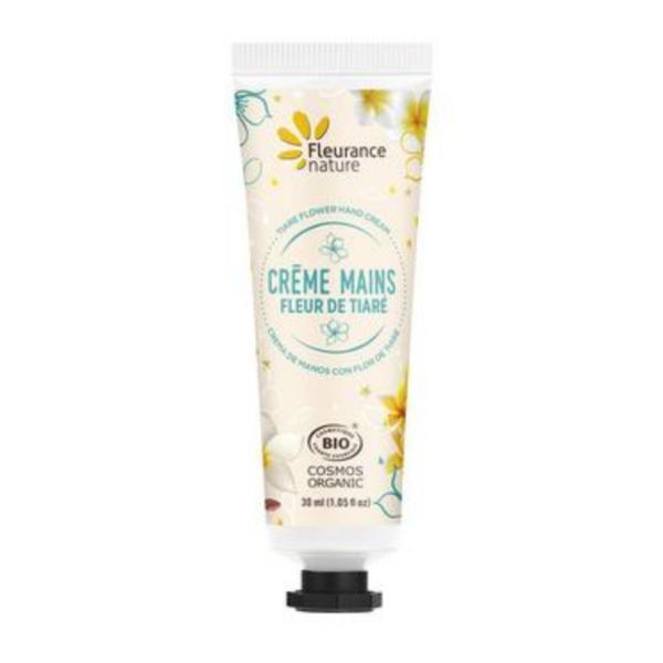 Crema de maini bio cu flori de tiara Fleurance Nature 30ml 30ml imagine noua
