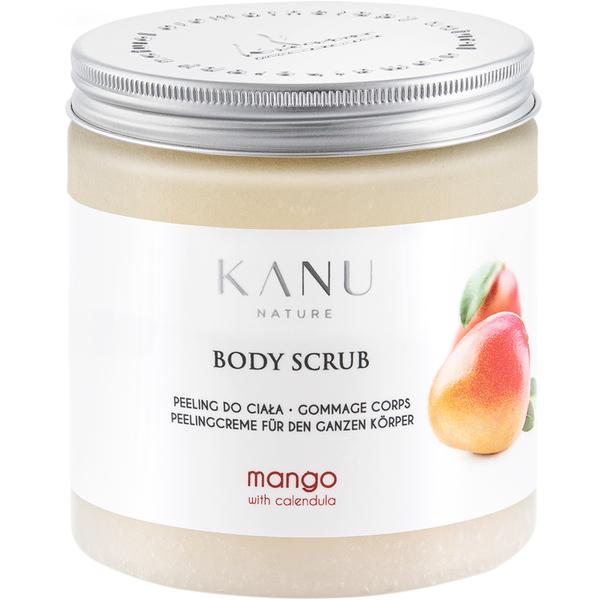Exfoliant Corporal cu Mango si Galbenele – KANU Nature Body Scrub Mango with Calendula, 350 g 350 imagine pret reduceri
