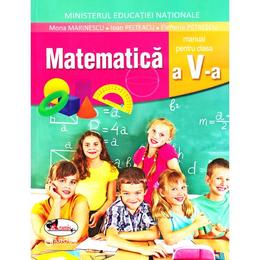 Matematica - Clasa 5 - Manual + CD - Mona Marinescu, Ioan Pelteacu, Elefterie Petrescu, editura Aramis