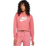Hanorac femei Nike Essentials Fleece Crop CJ6327-622, XL, Roz
