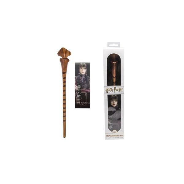 Bagheta harry potter - nymphadora tonks 30cm originala + semn de carte