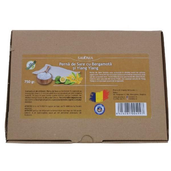 Perna de sare cu bergamot si ylag ylang savonia, 750 g