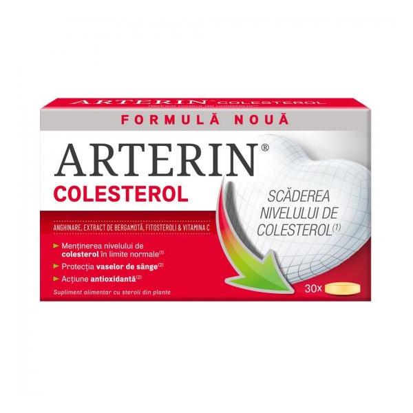 Arterin Colesterol Hipocrate, 30 comprimate