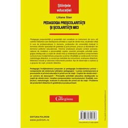 Pedagogia prescolaritatii si scolaritatii mici - liliana stan, editura polirom