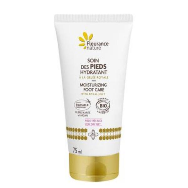 Tratament hidratant pentru picioare cu laptisor de matca Fleurance Nature, 75ml 75ml imagine noua