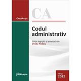 Codul administrativ. Act. 1 februarie 2022, editura Hamangiu