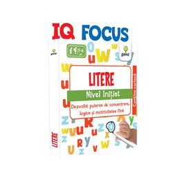 Iq focus - litere.nivel initiat 5-6 ani