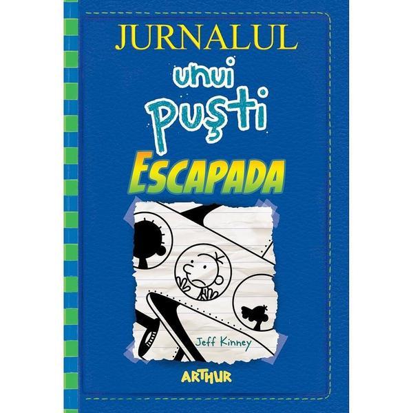 Jurnalul unui pusti. vol.12: escapada - jeff kinney, editura grupul editorial art