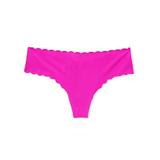 Chiloti tanga Victoria's Secret, No-show Thong Panty, Roz, M Intl