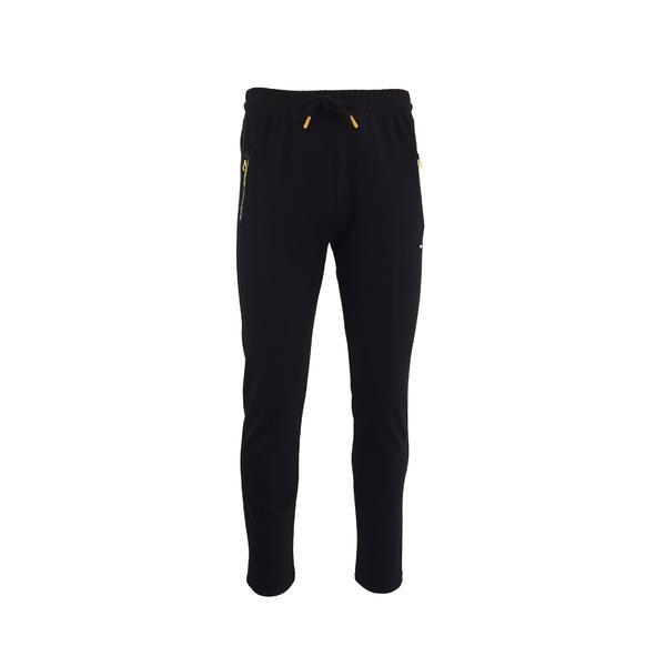 Pantaloni trening barbat, negru, 2 buzunare laterale si un buzunar la spate cu fermoare, m