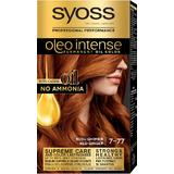 Vopsea de Par Demi-permanenta - Syoss Professional Performance Oleo Intense Permanent Oil Color, nuanta 7-77 Rosu Ghimbir