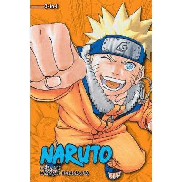 Naruto 3-in-1 edition, vol. 7 - masashi kishimoto, editura viz media