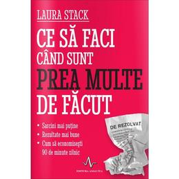 Ce sa faci cand sunt prea multe de facut - Laura Stack, editura Amaltea