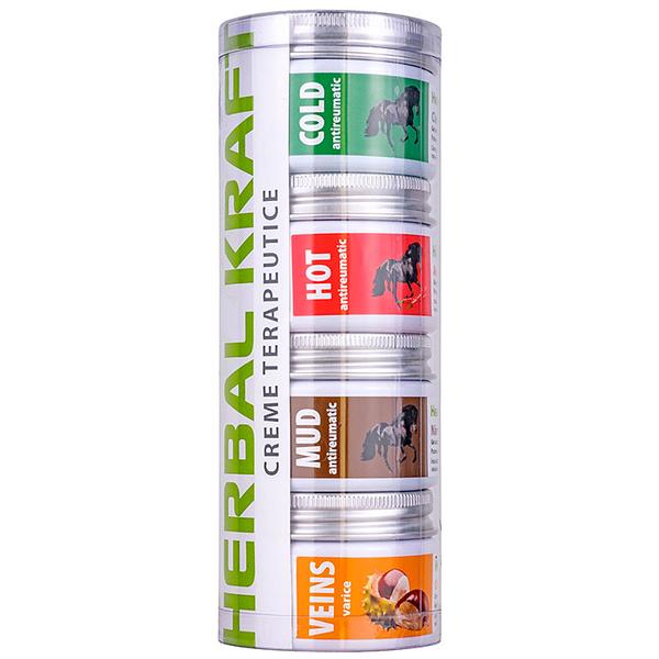 Set 4 Creme Herbal Kraft Multi Therapy CCLaboratory, 4 x 70 ml