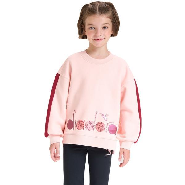 Bluza copii diadora crew twinkle 177815-50178, 131-140 cm, roz