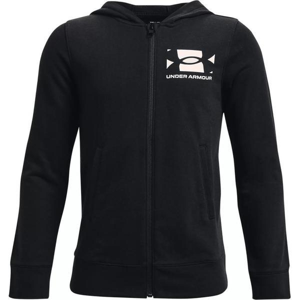 Hanorac copii under armour rival terry fz 1361700-002, 128.5-134.5 cm, negru