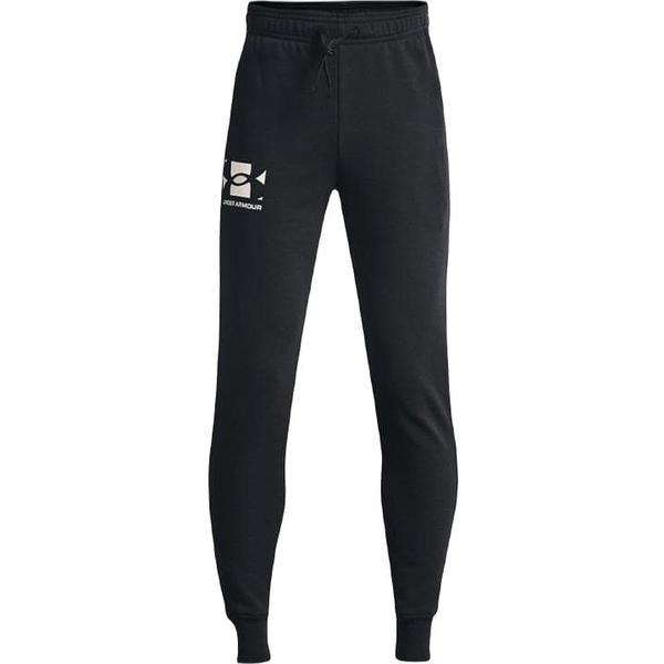 Pantaloni copii under armour rival terry 1361715-002, 165-178 cm, negru