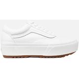 Tenisi cu platforma unisex Vans Old Skool VN0A4U15L5R1, 39, Alb