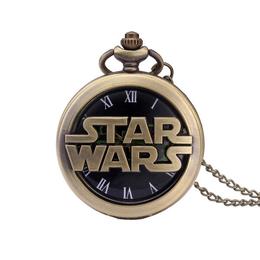 Ceas de buzunar, star wars style, model retro vintage