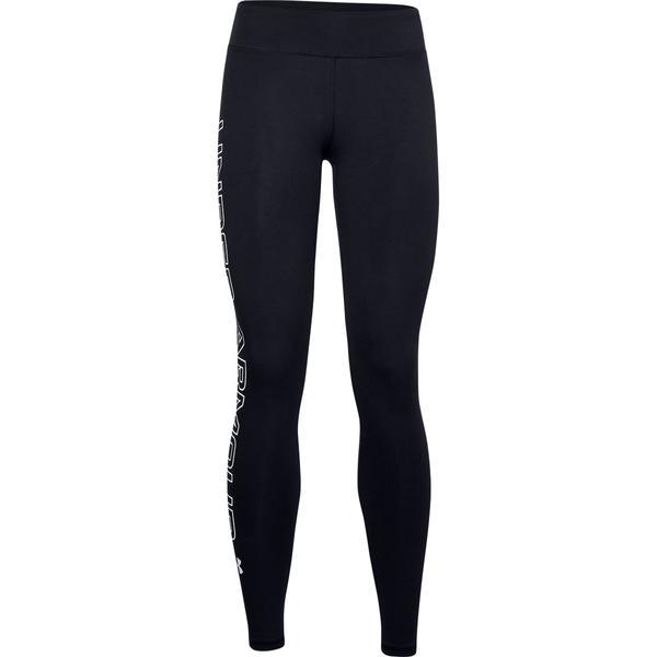 Colanti femei Under Armour Favourite Wordmark Leggings 1356403-001, XXL, Negru