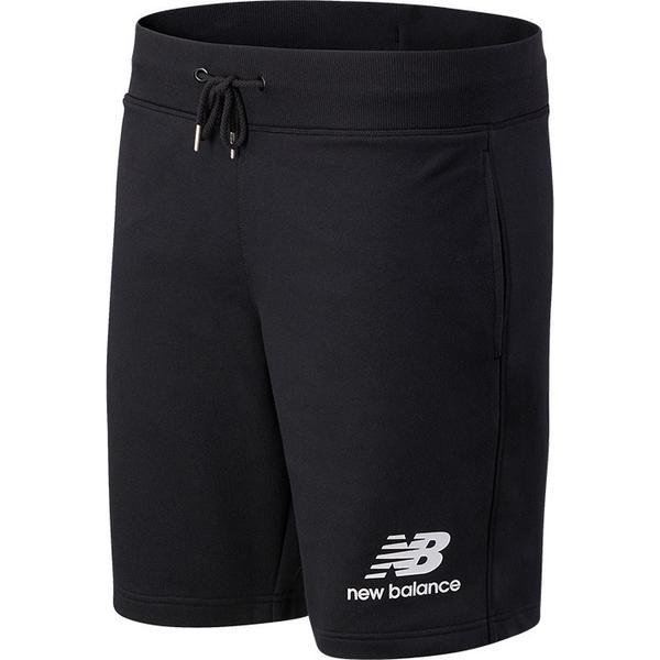 Pantaloni scurti barbati new balance essentials stacked logo ms03558bk, xl, negru
