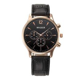 Ceas barbatesc elegant migeer, curea piele