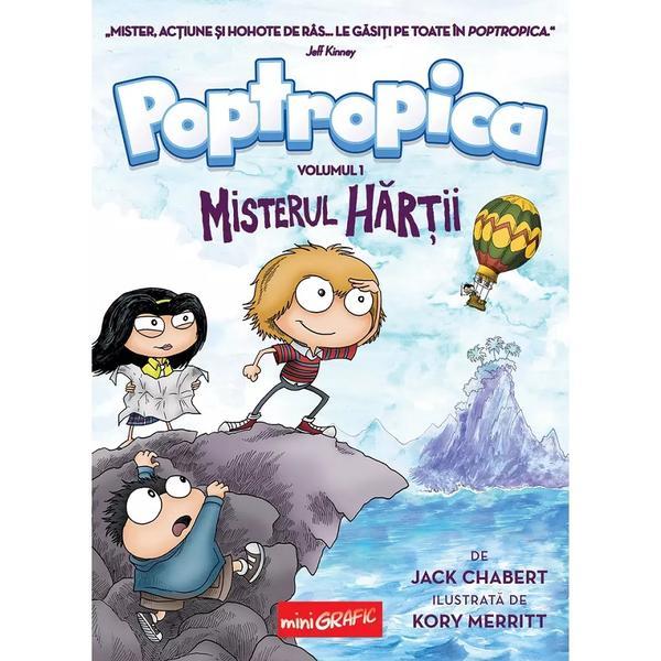 Poptropica. vol.1: misterul hartii - jack chabert, kory merritt, editura grupul editorial art