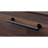 Maner pentru mobila Rille, finisaj negru periat, L 190 mm