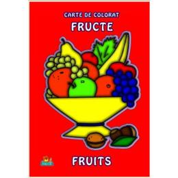 Fructe A4 - Carte de colorat, editura Nicol