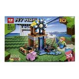 Set de costructie Leduo, My World of Minecraft, 187 piese