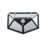 Lampa solara 100 LED, senzor de noapte, senzor de miscare