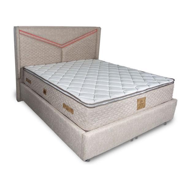 Saltea pocket memory piemond cu topper, 200x160x32 cm, arcuri individuale, fermitate mediu/soft