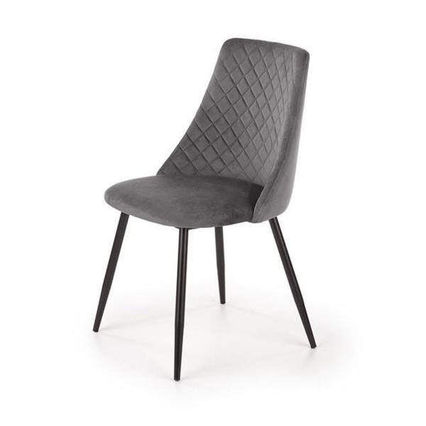 Scaun living hm k405 gri, 50x44x82 cm