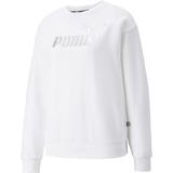 Bluza femei Puma Ess Metallic Logo 84830402, XL, Alb
