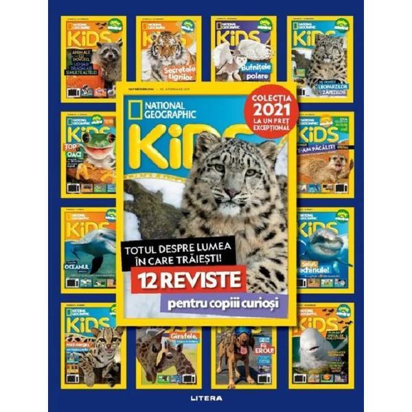 Cutie: national geographic kids. 12 reviste pentru copiii curiosi, editura litera