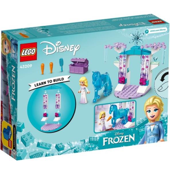Lego disney - elsa si grajdul de gheata al lui nokk 4 ani + (43209)