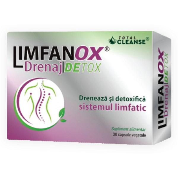 Limfanox drenaj detox total cleanse cosmo pharm, 30 capsule