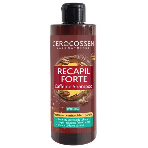 Sampon Tratament Contra Caderii cu Cafeina pentru Par Gras Recapil Forte Gerocossen, 400 ml 400 imagine noua