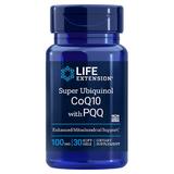Supliment Alimentar Super Ubiquinol CoQ10 100mg cu PQQ Life Extension, 30capsule