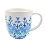 Cana pentru cafea/ ceai, pictata manual, 30 cl, Aria, Zia Fashion