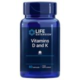 Supliment Alimentar Vitamins D & K Life Extension, 60capsule