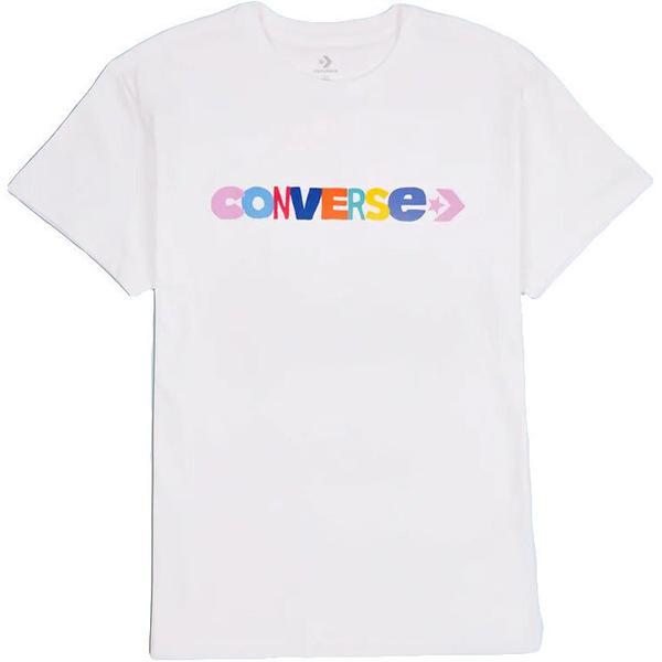Tricou femei converse fruit medley 10022969-102, m, alb