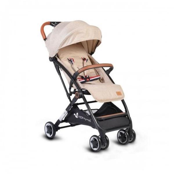 Carucior pliabil pentru copii paris, bej