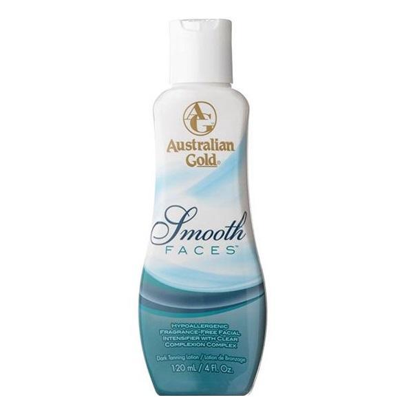 Lotiune de bronzare pentru ten, australian gold, smooth faces lotion, 118 ml