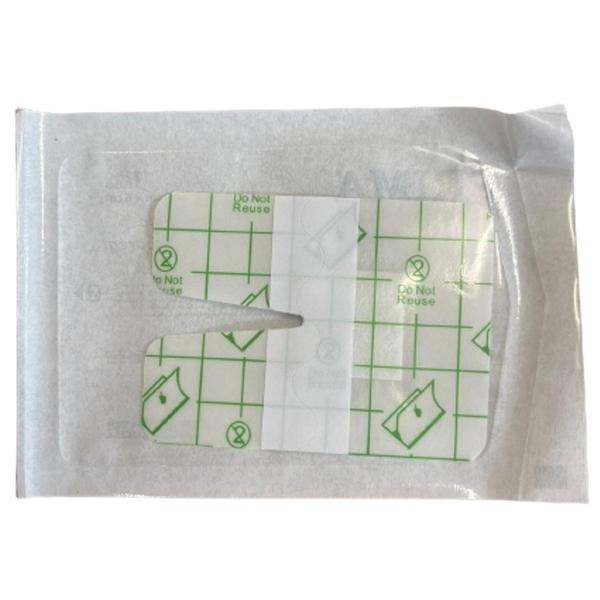 Plasturi Sterili pentru Fixare Branula, din Plastic Transparent Prima, ambalati individual, 8 x 6cm, 50 buc