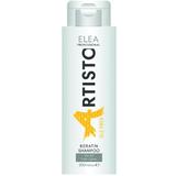 Sampon fara sulfati cu cheratina pentru restaurarea parului Elea Professional Artisto, 200 ml