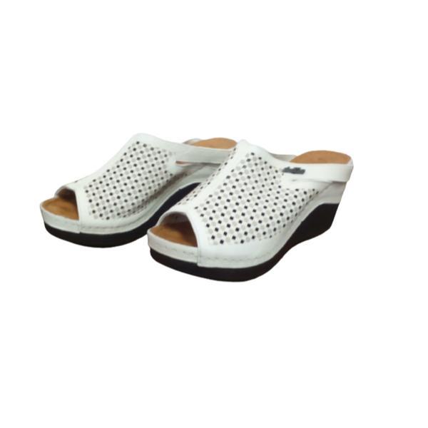 Saboti dama, piele naturala italia, anna viotti 06-04, crem, 40