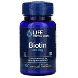 Supliment Alimentar Biotin 600mg Life Extension - Life Extension, 100capsule