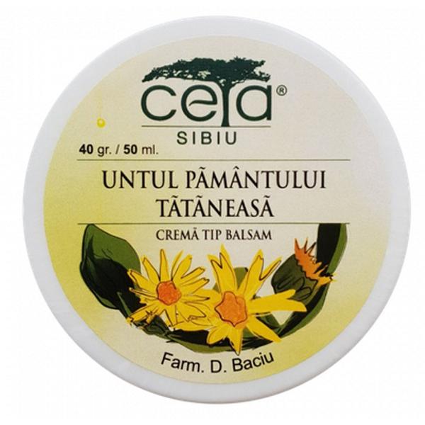 Unguent Untul Pamantului si Tataneasa Ceta, 40 g