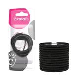 Elastice par negre înguste Casalfe 123, 12buc